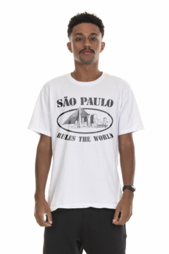 CAMISETA KOROVA SAO PAULO CORTEIZ BRANCA - loja online