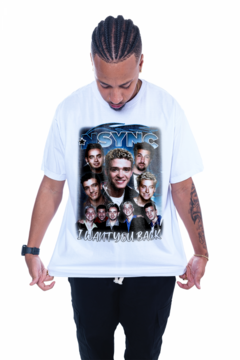 CAMISETA KOROVA N'SYNC 90S BRANCA - comprar online