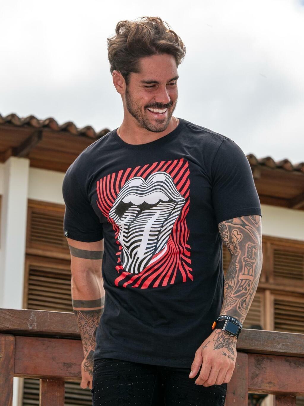 Camiseta boca rolling stones hotsell