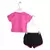 CONJUNTO KOOKABU Infantil MENINA SMILE ROSA - comprar online