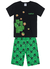 Imagem do CONJUNTO CAMISETA MEIA MALHA E BERMUDA MOLETINHO Minecraft