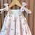 Vestido Infantil menina estampado Zaffira - tamanhos 2 anos a 8 anos - comprar online