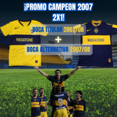 PROMO CAMPEON! 2x1 Camiseta Titular + Alternativa 2007/08