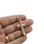 Pingente de Ouro 18k 750 Masculino Cruz Crucifixo