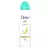 Desodorante antitranspirante Dove Go Fresh de 150 ml con aroma de pera y aloe vera.