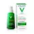 Envase de 50ml del tratamiento doble corrección Normaderm Phytosolution de Vichy, adecuado para pieles sensibles, que combate imperfecciones y controla el exceso de sebo.