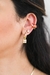 PIERCING FAKE COM PEDRA ROSA - comprar online