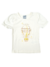 Conjunto Camiseta Balão Off-White Mundi + Shorts Saia Amarelo - comprar online