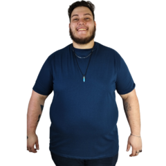 Camiseta Algodão Lisa - Montano Plus Size