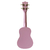 Ukulele Rosa Seven Soprano Suk-07 PI C/ Capa e Afinador - loja online