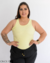 REGATA PLUS SIZE - AMARELO MANTEIGA