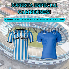 ¡¡CAMISETA DE RACING 2025 + CAMISETA SUPLENTE DE REGALO!!