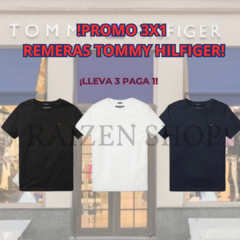 PACK REMERAS TOMMY HILFIGER ¡OFERTA! 3X1