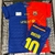 Camiseta Barcelona Messi Unicef retro bicolor 2009