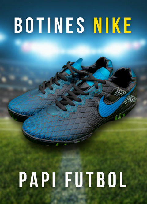Botines Nike Azules Papi Futbol Seellers