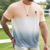 Camiseta Manfinity RSRT Masculina Plus Size Com Padrão Gradiente De Árvore De Coco