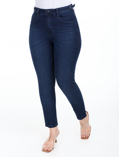 Calça Cigarrete Escura Slouchy C Ferragem Donatela-Jeans 1763280 na internet