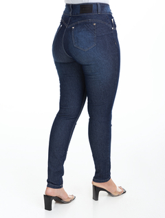 Calça Cigarrete Escura Stretch-Jeans 1763335 na internet