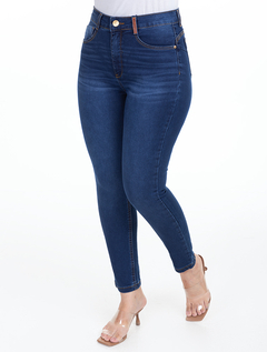 Calça Cigarrete Escura Missy-Jeans 1763421 na internet