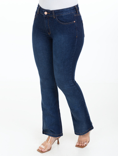 Calça Flare Escura 1763575 - loja online