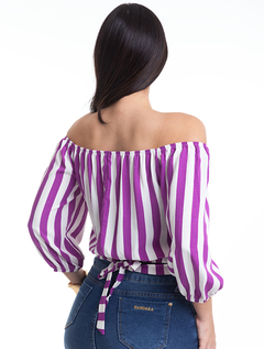 Blusa Ciganinha Listra/Pink Viscolinho 2910033 - comprar online