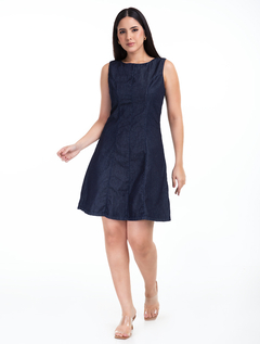 Vestido Curto Escura Jeans 3260037