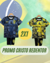 PROMO CRISTO REDENTOR-2X1-CONJUNTO CRISTO REDENTOR+OTRO DE REGALO(INCLUYE CAMISETA+ SHORT)