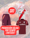 CAMISETA TITULAR DE RIVER 2024+CAMISETA ALTERNATIVA DE RIVER+SHORTS TITULAR DE TITULAR DE REGALO