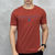 Camiseta Elastano Masc M/C Acostamento - Vermelho Telha