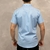 Camisa Social Cotton M/C Acostamento - Azul Claro - loja online