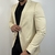 Blazer Masculino 2 aberturas Highstil - Bege na internet