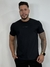 Camiseta Masc Logo Centralizado M/C Calvin Klein - Preto - Outlet V8