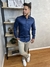 Camisa Social Slim Fit M/L Highstill - Marinho - loja online