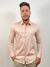 Camisa Social M/L Highstill - Rosa acetinado - loja online