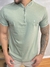 Polo Basica Slim Fit Highstil - Verde Claro - Original - Outlet V8