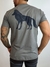 Camiseta Acostamento Lobo Costas - Cinza Grafite - Original - loja online