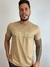 Camiseta Casual Masc Acostamento - Caqui