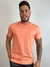 Camiseta Acostamento Casual - Coral - Original na internet