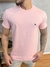 Camiseta Acostamento Lobo Costas Básica - Rosa Guava na internet