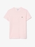 Camiseta Lacoste algodão Pima - Rosa Claro - Original - Outlet V8