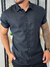 Camisa Linho Saka - Preto - Outlet V8