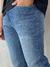 Calça Jeans Calvin Klein Slim 5 Bolsos - Azul Medio - Outlet V8