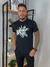 Camiseta Acostamento Celebration Estampada - Preto - loja online