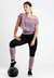 Calça com Detalhe Violeta Legging Preta | REF: LX212 - olharfitness