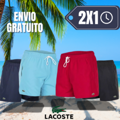 ¡ SHORT DE BAÑO LACOSTE ! 2X1