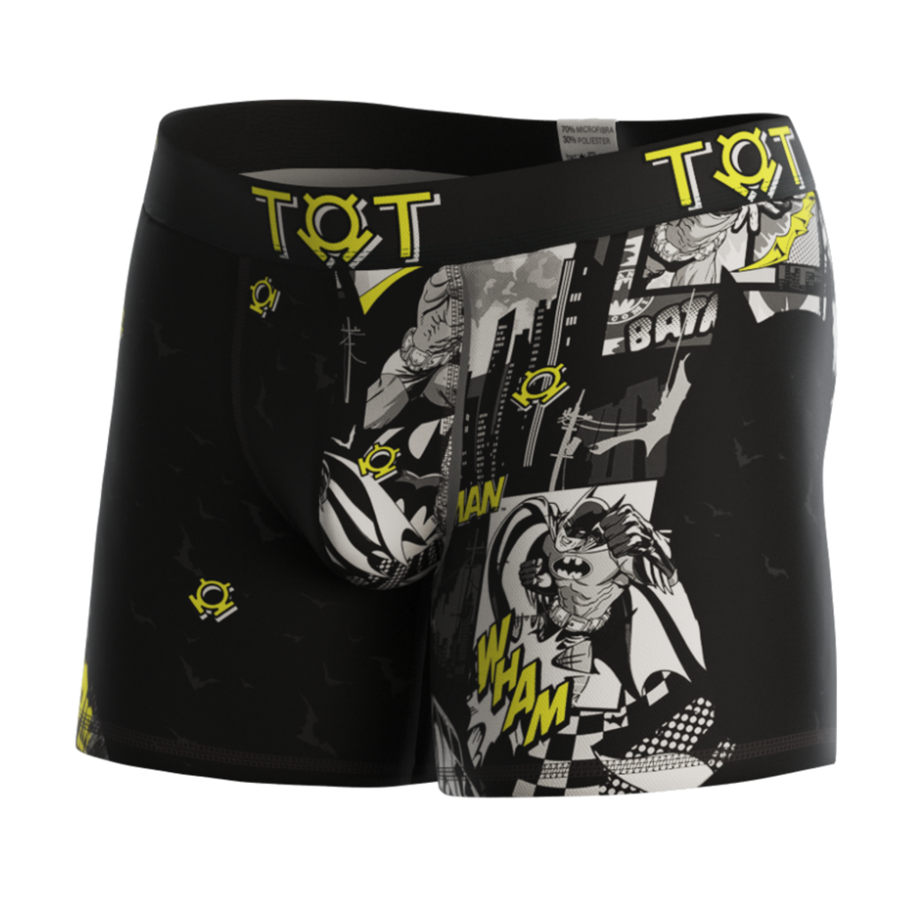 Boxer calzoncillo de microfibra estampado hombre batman ciudad gotica