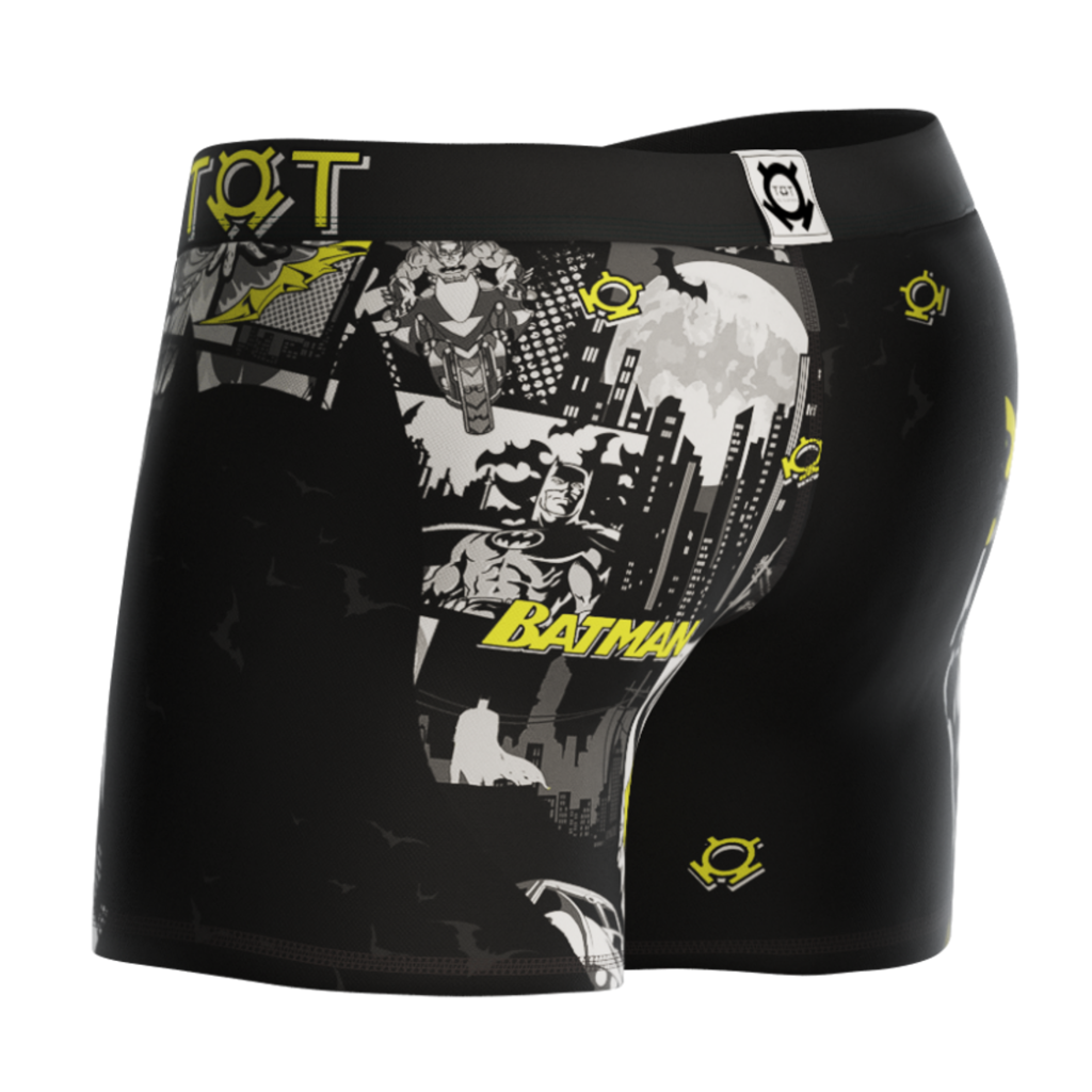 Boxer calzoncillo de microfibra estampado hombre batman ciudad gotica