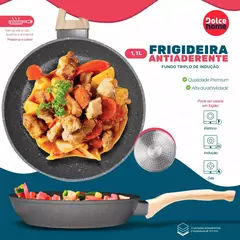 Frigideira Indução 3 Tamanhos Fundo-triplo Revestimento Antiaderente - Dolce Home - comprar online