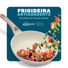 Frigideira Indução 3 Tamanhos Fundo-triplo Revestimento Antiaderente - Dolce Home