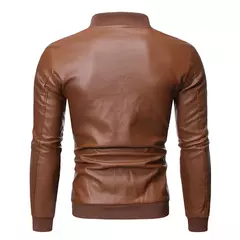 Jaqueta de motocicleta Slim Fit masculina, jaquetas de couro falso, jaquetas PU quentes, roupas de marca, casaco de inverno S a 3XL, 2023 na internet